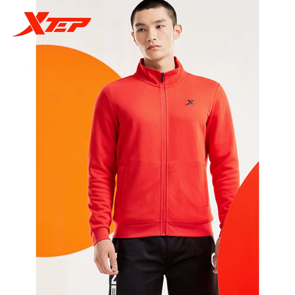 Xtep Men'S Fashion Sports Sweater Loose Fashion Pullover Casual Casual Sports Shirt Comfortable 880329060047